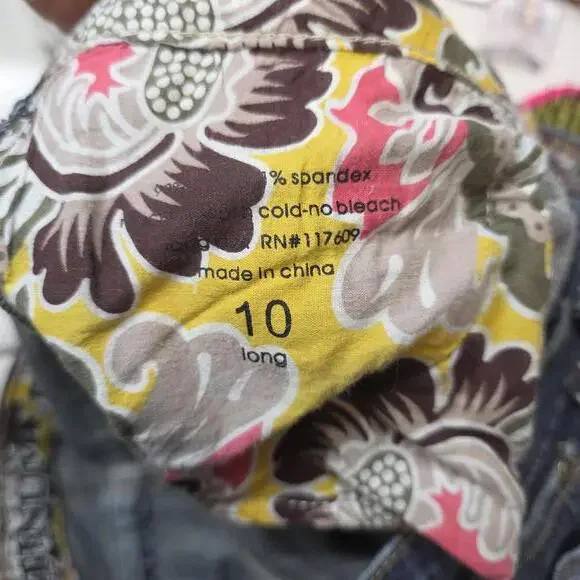 Platinum Jean Women's Dark Wash Bootcut Jeans- Size 10 Long - Picture 8 of 8